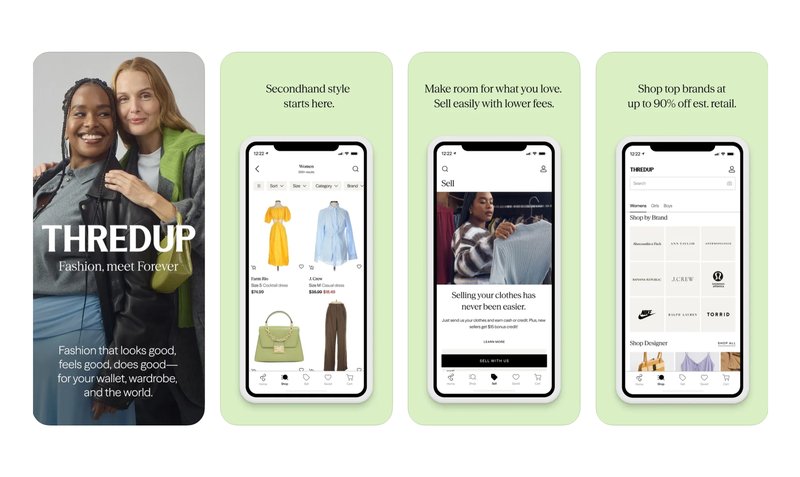 10 best clothing apps to get the best fashion ThredUp