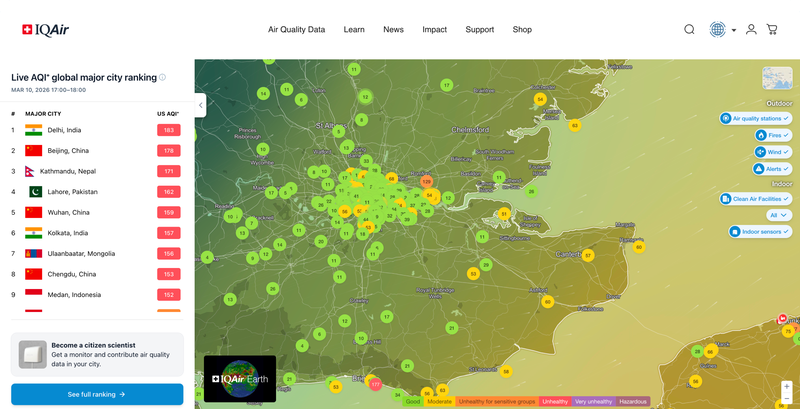 air quality checker app