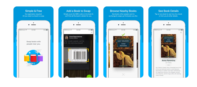 book exchange app