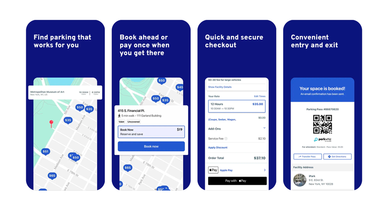 parking finder and reservation app