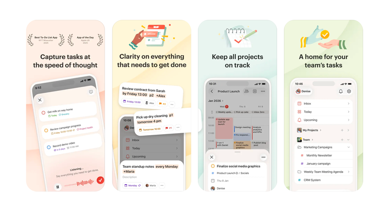 personal productivity app